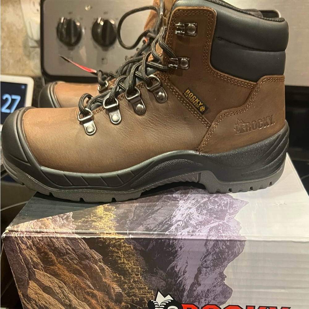 Woman work boots